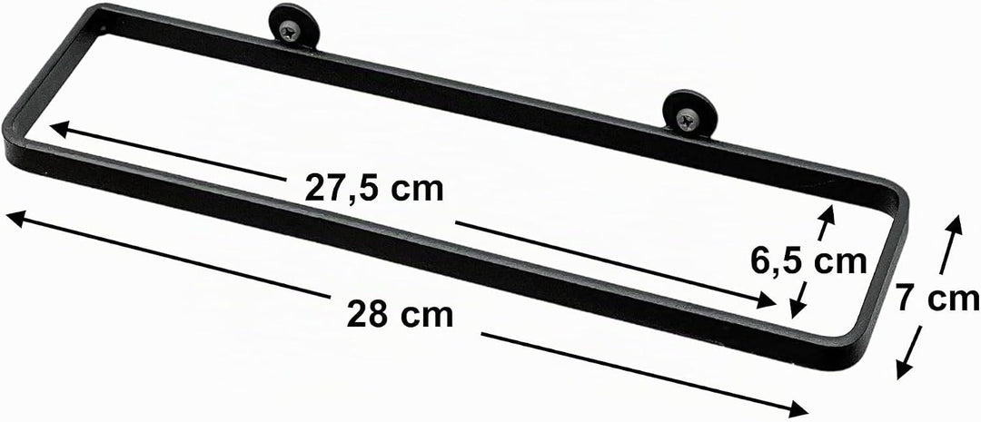 DanDiBo Weinhalter Metall Schwarz 3er Set Weinregal Weinflaschen Flaschen 96419 Halter Wandregal Reg