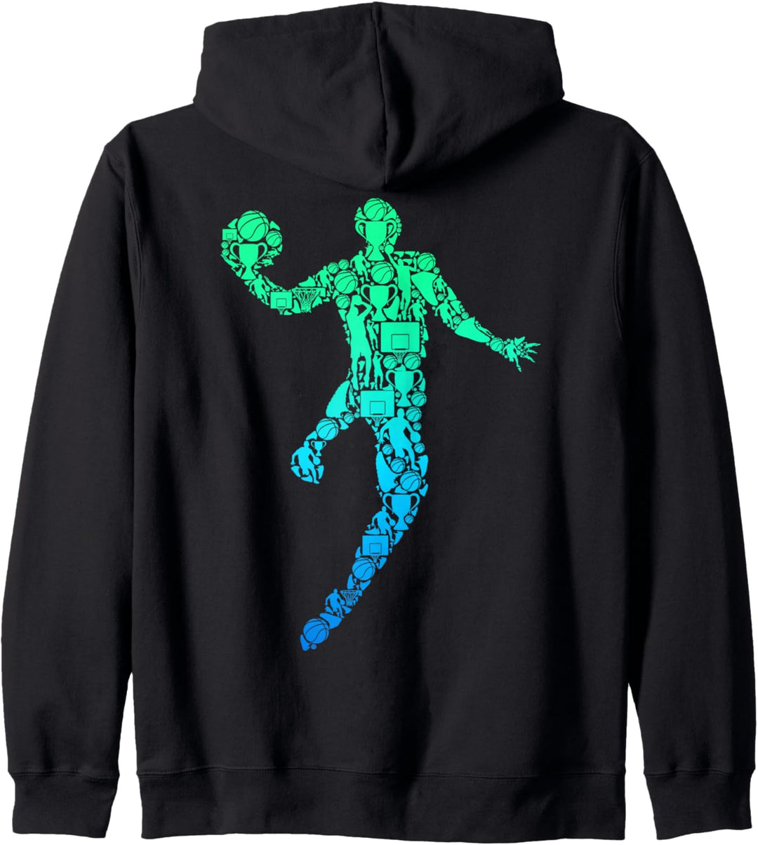 Basketball Basketballer Jungen Männer Kinder Kapuzenjacke