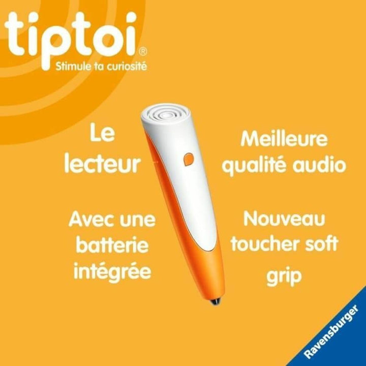Ravensburger - tiptoi® – Starter Set – Leser + Buch Die Enzyklopädie der neugierigen P'tits curieux