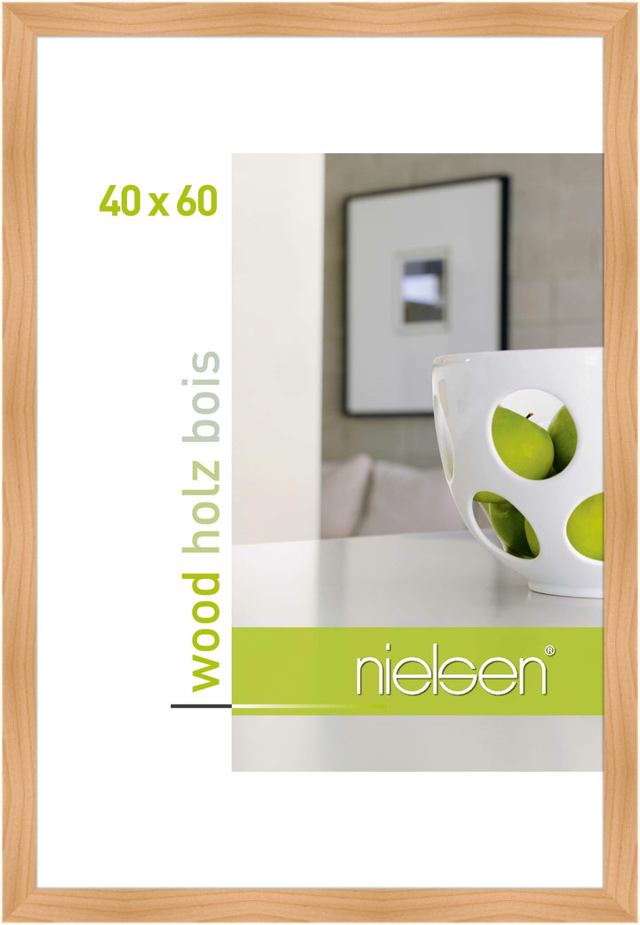 nielsen Holz Bilderrahmen Essential, 40x60 cm, Birke Birke 40 x 60 cm, Birke 40 x 60 cm