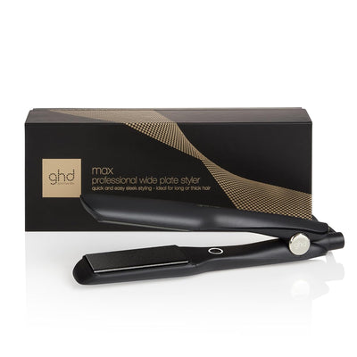 ghd max - professioneller Haarglätter mit breiten Platten für langes, dickes oder lockiges Haar, glä