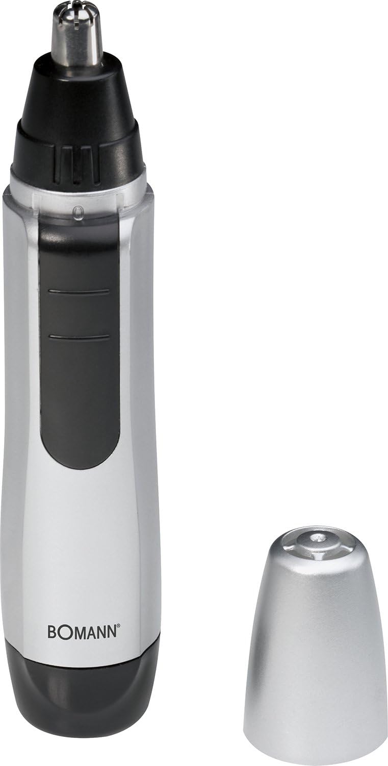 Bomann Haarschneideset | Haar- und Bartschneidemaschine | Nasen-/Ohrhaarentferner | 10 Watt | Edelst