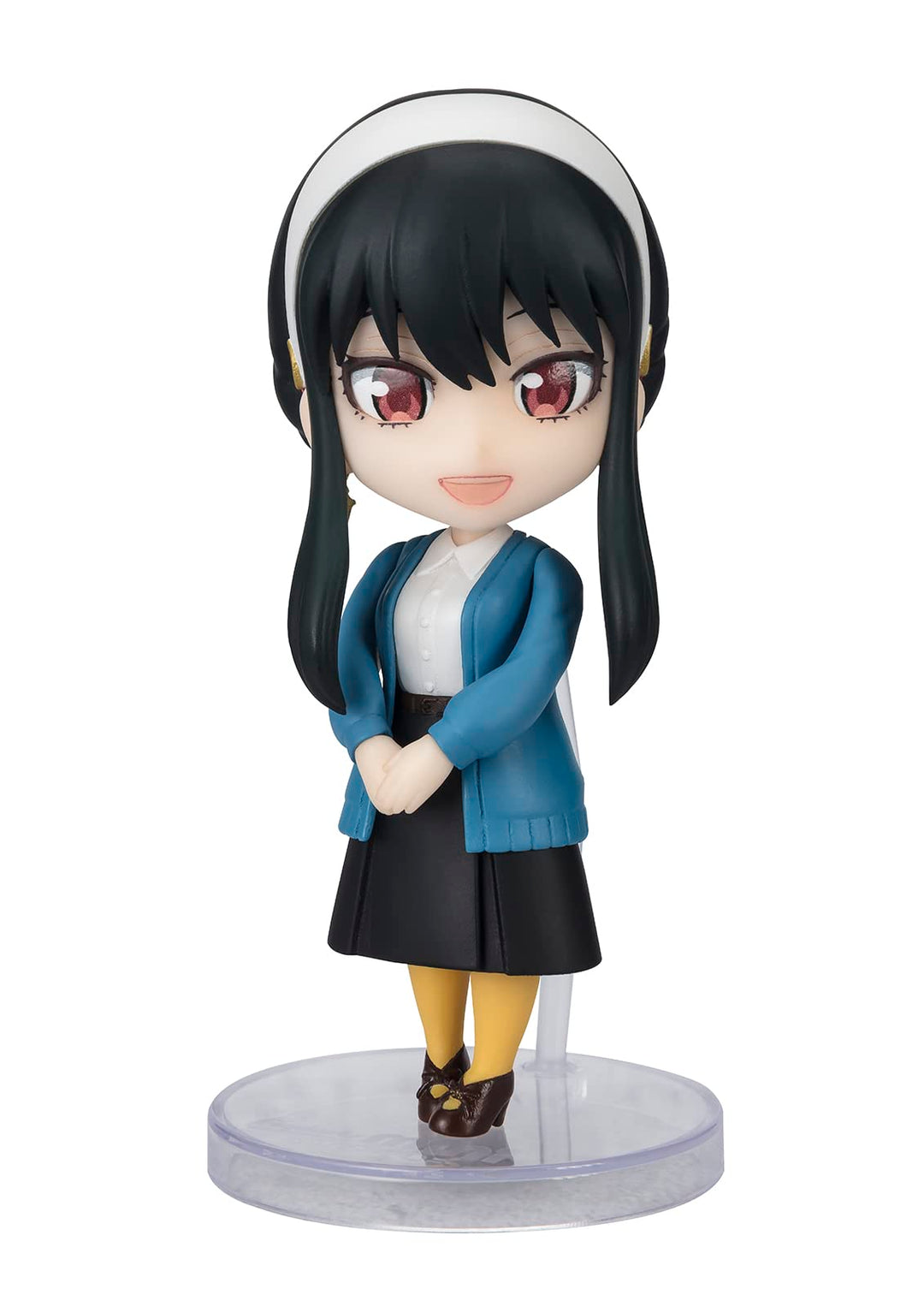 BANDAI Spy x Family Figuarts Mini Yor Forger (Odekeke Outfit) 9 cm Schwarz, Schwarz