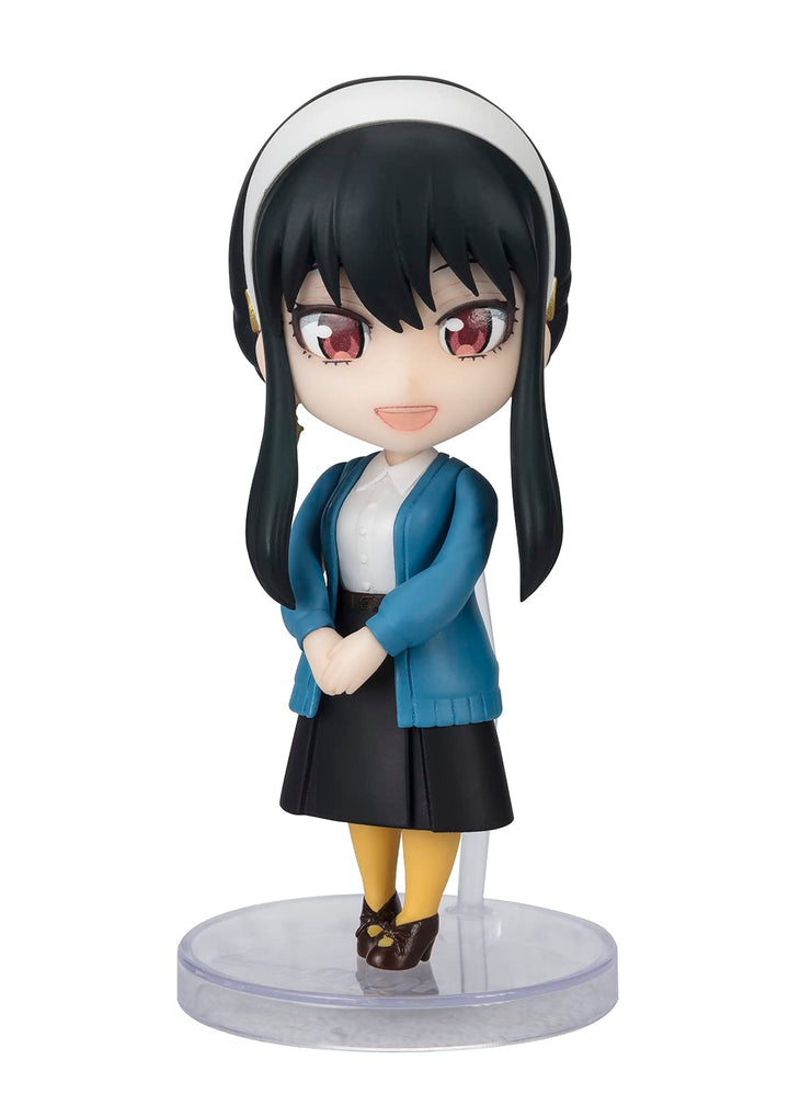 BANDAI Spy x Family Figuarts Mini Yor Forger (Odekeke Outfit) 9 cm Schwarz, Schwarz