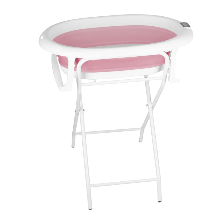 Babybadewanne mit Ständer, ergonomisches Babybad mit Ständer, Organizer für Eltern,Kinderbadewanne m