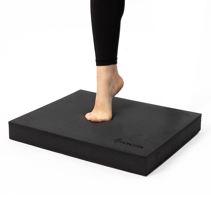 StrongTek Extra breites Schaumstoff-Balance-Pad für Physiotherapie, 48,3 x 40,1 x 6,1 cm, hochdichte