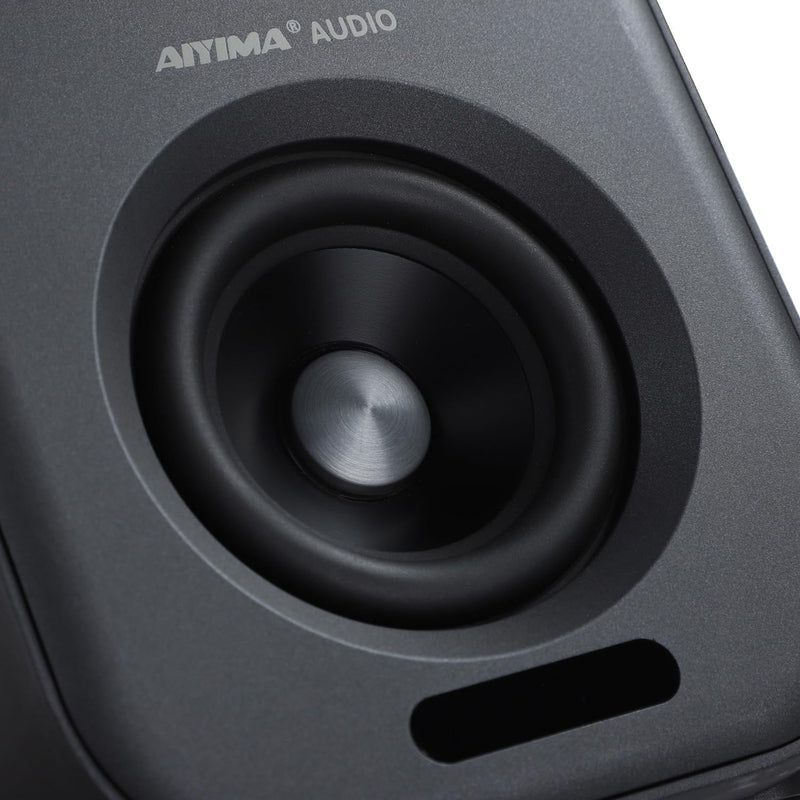 AIYIMA S400 Bücherregal-Lautsprecher hat 7,6 cm (3 Zoll) 80 W Hochleistungs-Lautsprecher, HiFi-BT-Bü
