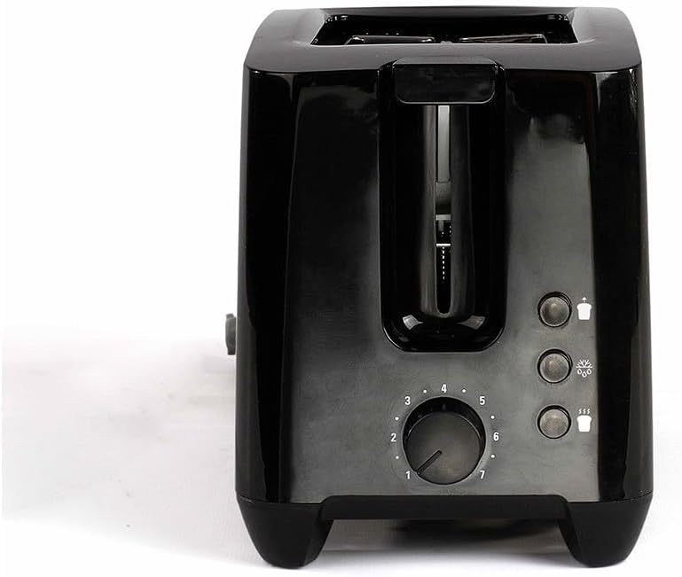Livoo - Toaster 2 Schlitze DOD162N - 650-750W, 3 Funktionen, 7 Stufen, herausnehmbare Krümelauffangs