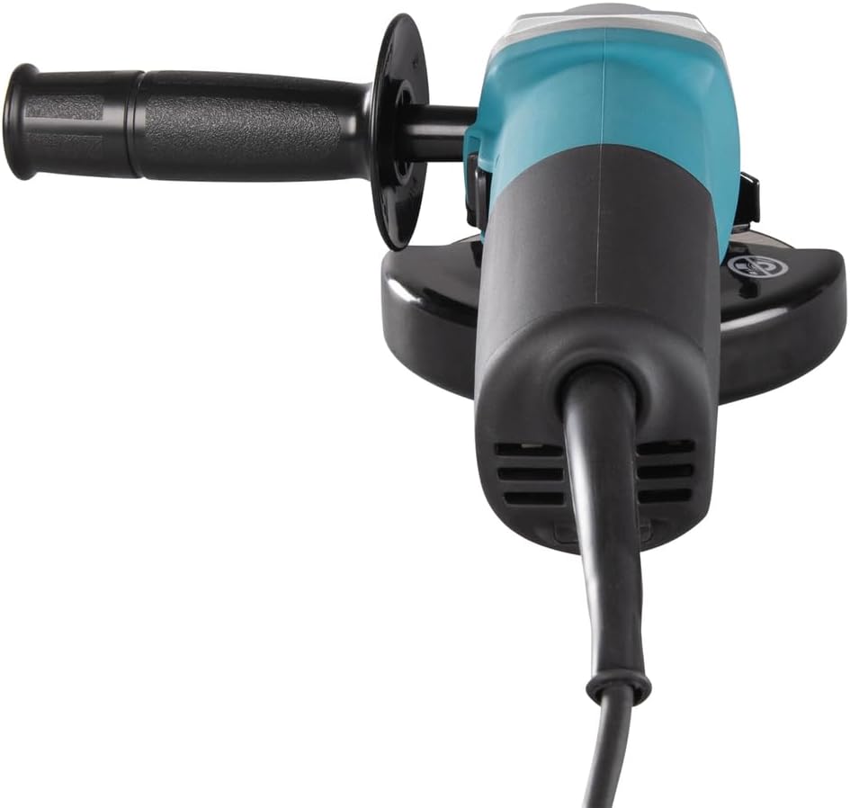 Makita 9565CR Winkelschleifer 125 mm, 1.400 W, Schwarz, Cyan, Silber mit Konstantelektronik, mit Kon