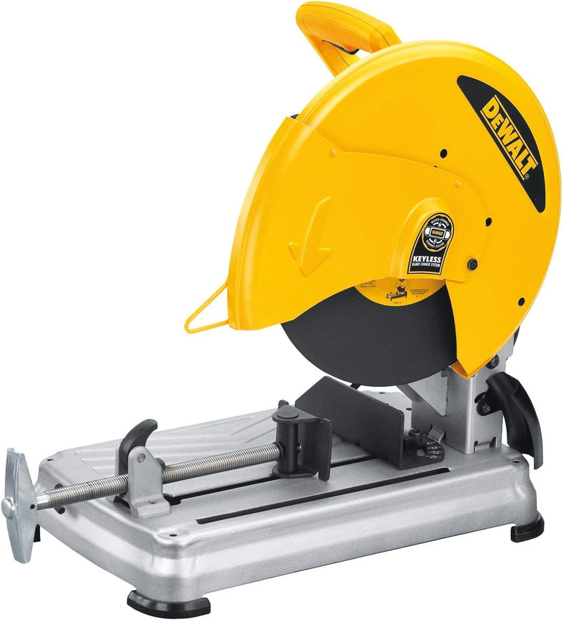 DeWalt Trennschleifer (2,200 Watt, Trennscheiben-ø 355 mm, Leerlaufdrehzahl 4000 U/min, Sanftanlauf,