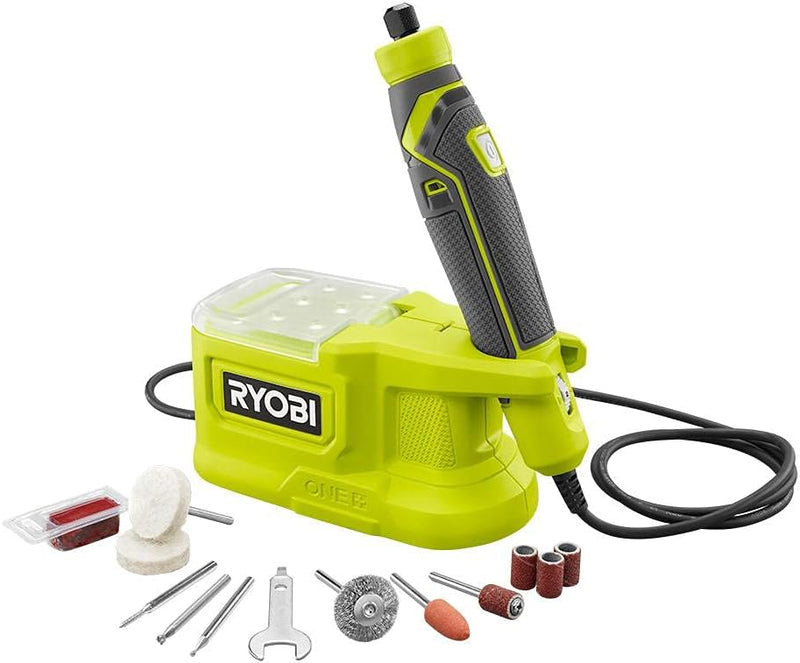 RYOBI 18 Volt schnurloses Präzisions-Drehwerkzeug (PRT100B) Kit mit Akku und Ladegerät (keine Einzel