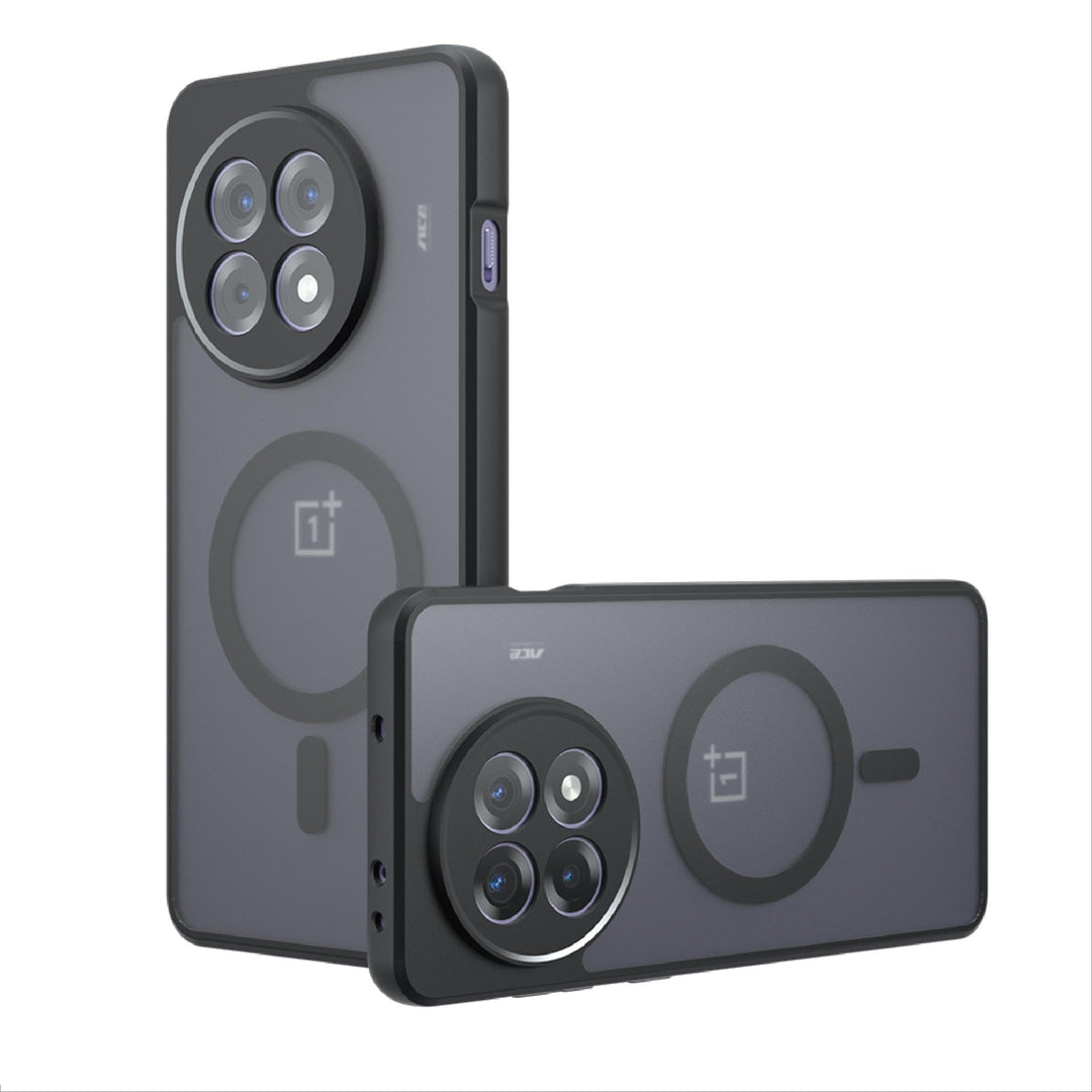 GIOPUEY Magnetische Handyhülle für OnePlus 13R Hülle, Case Kompatibel mit MagSafe, Matte PC Zurück +