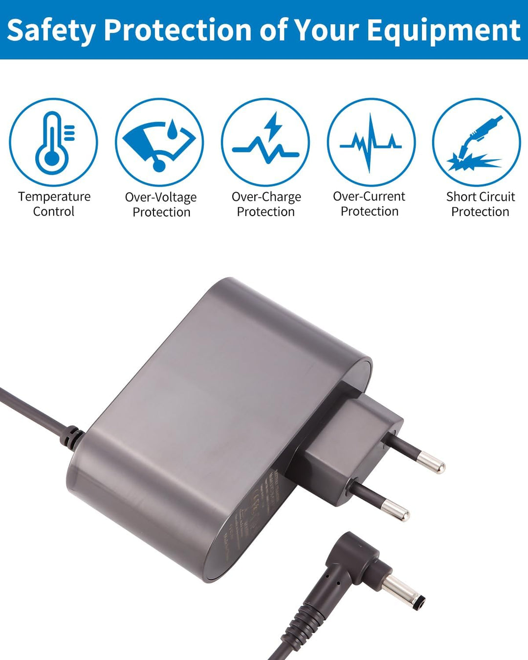 30.45V Ladekabel Ladegerät für Dyson V10 V11 V12 V15 SV14 SV15 SV16 SV20 SV22 Vacuum Cleaner Staubsa