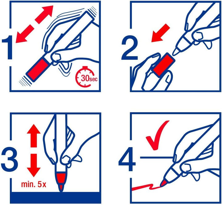edding 750 Glanzlackmarker - kupfer - 10 Lackmarker - Rundspitze 2-4 mm - Lackstift für Glas, Stein,