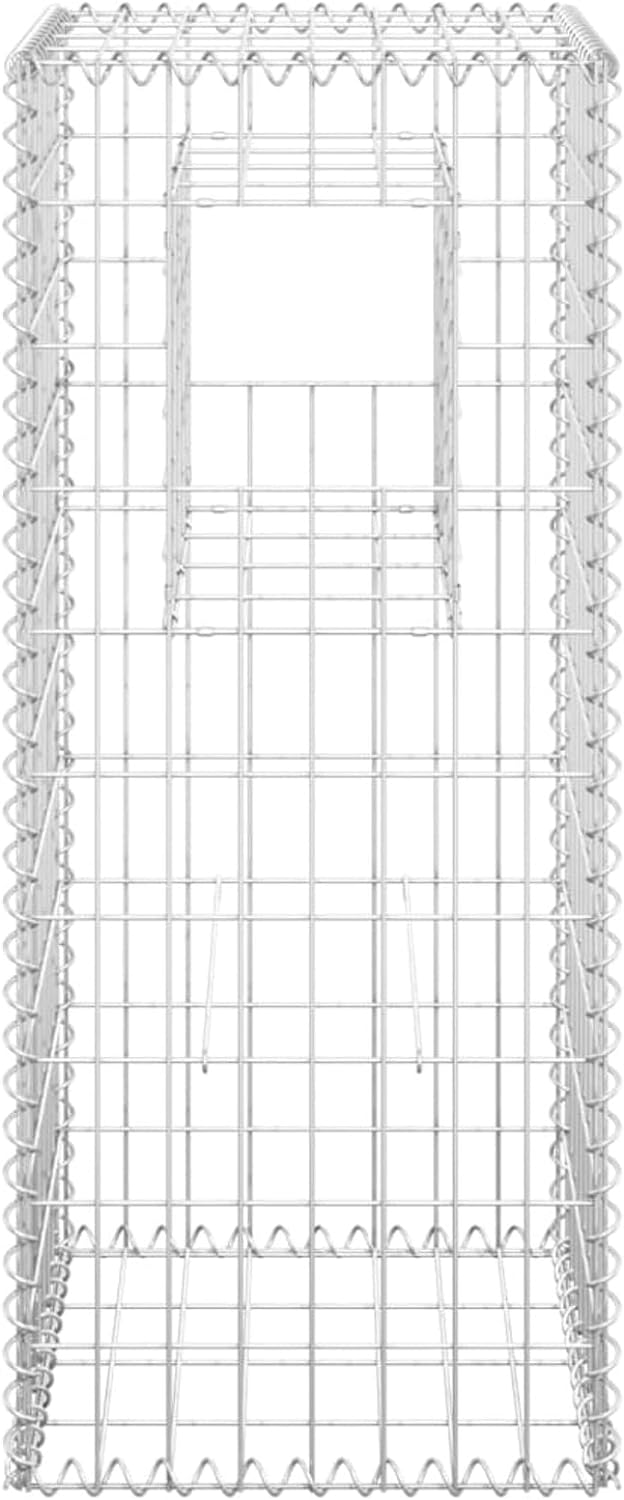 Festnight Gabionensäule Steinkorb Gabione Gabionenkörbe Gabionen Hochbeet Steine Für Gabionen Gabion