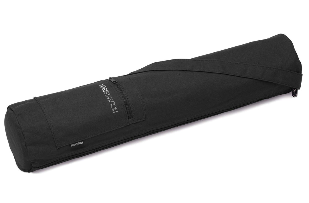 Yogatasche Yogibag® Basic - Zip - Cotton - 65 Cm Schwarz