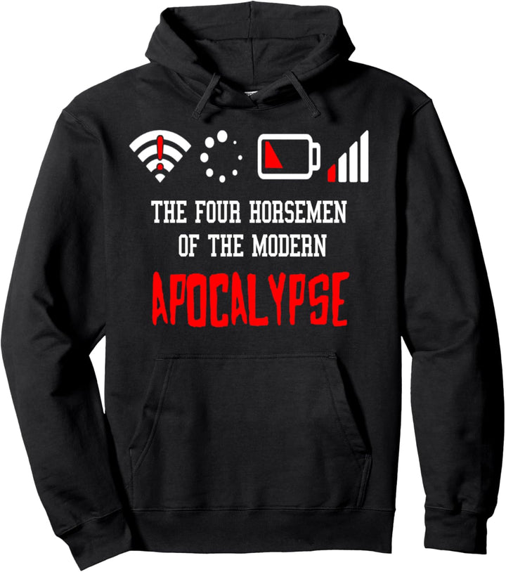 Die vier modernen apokalyptischen Reiter - Problem Nerd Geek Pullover Hoodie
