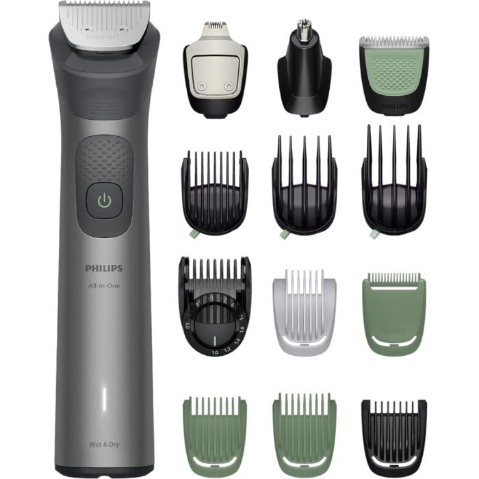 Philips Multigroom 7000 für Herren, All-in-One-Trimmer, elektrischer 15-in-1 Barttrimmer und Haarsch