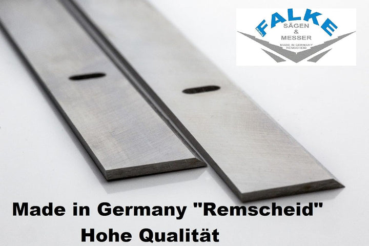 GÜDE GADH 200 Abrich Dickenhobel (2 Stück HSS Hobelmesser)