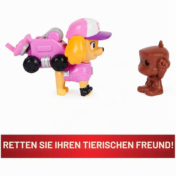 PAW PATROL 6065252, Big Truck Pups, Skye Action-Figur mit Rettungsdrohne zum Anheften, Kabine als Ha