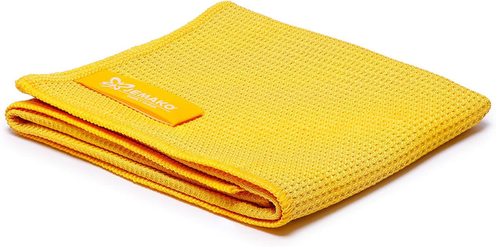 Jemako Trockentuch klein 40 x 45 cm 3er Set inkl. Sinland feinmaschiges Wäschenetz 40 x 50 cm