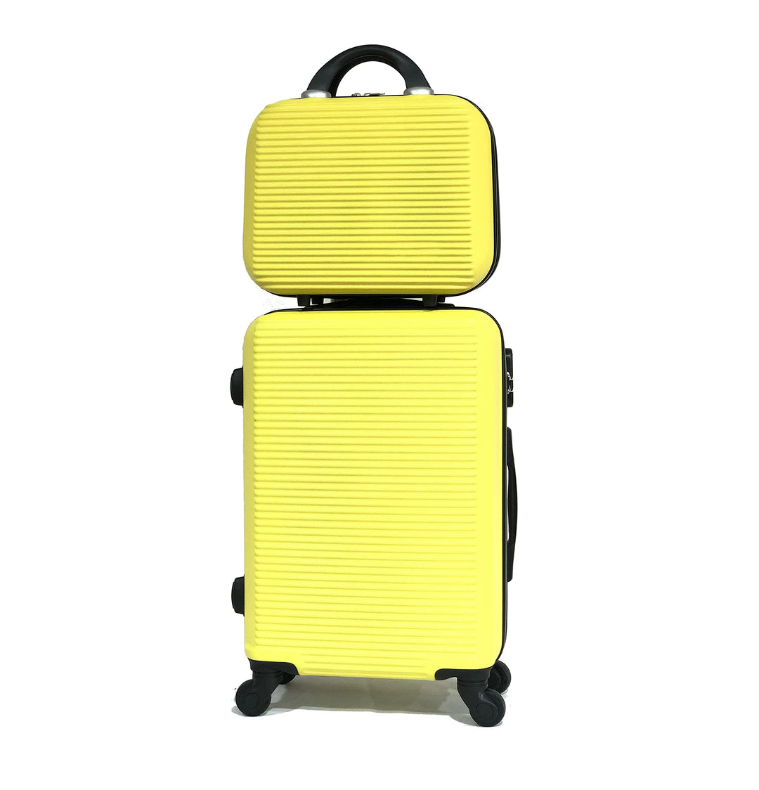 Kabine/Mittelgrosser Koffer mit oder ohne Vanity, Gelb (5859), Cabine & Vanity