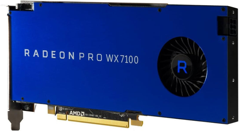 AMD – Grafikkarte FirePro Radeon Pro WX 7100 8 GB PCIe 3.0 16 x 4 x DP