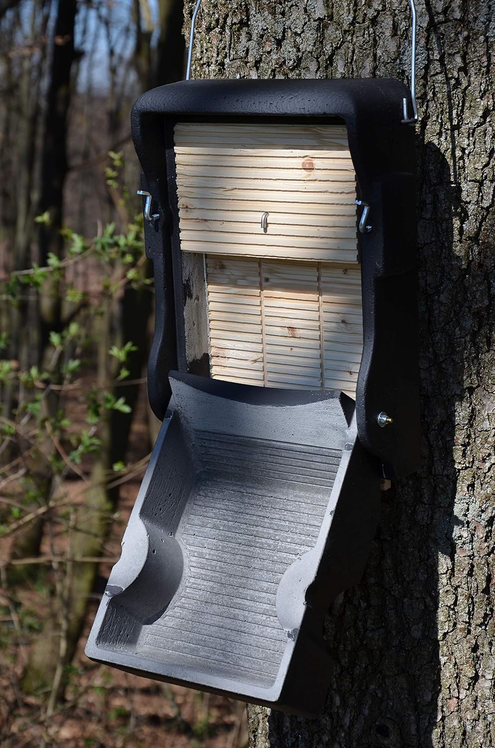 Naturschutzprodukt Fledermaus-Grossraum-Flachkasten 3FF mit Inspektionsluke