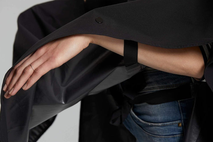 Basil Damen Hoga Regenjacke XS Schwarz, XS Schwarz