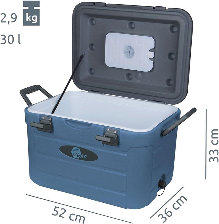 yourGEAR Coolah 30 L Kühlbox passiver Kühlbehälter PU Thermo-Box Kühltasche Isolierbox warm & kalt