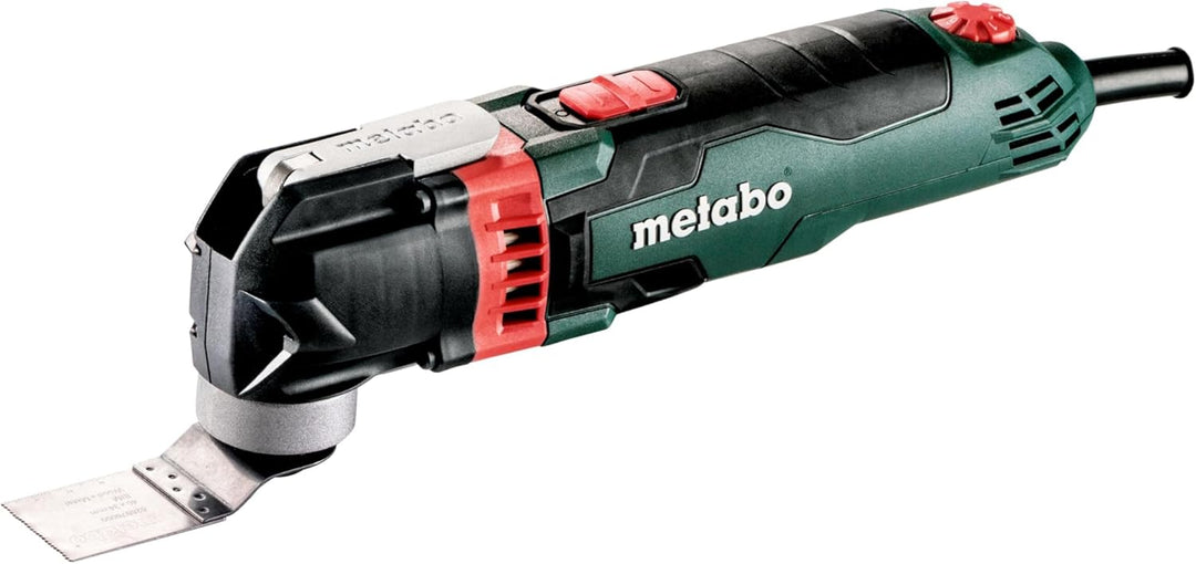 metabo Multitool MT 400 Quick Set - 400 W, 11.000-18.500/min Schwingzahl, 1,6° Oszillationswinkel -