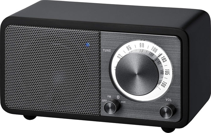 Sangean WR-7 tragbares Desktop-Radio (FM-RDS-Tuner, Bluetooth, AUX-In, integrierter Lautsprecher, Ak