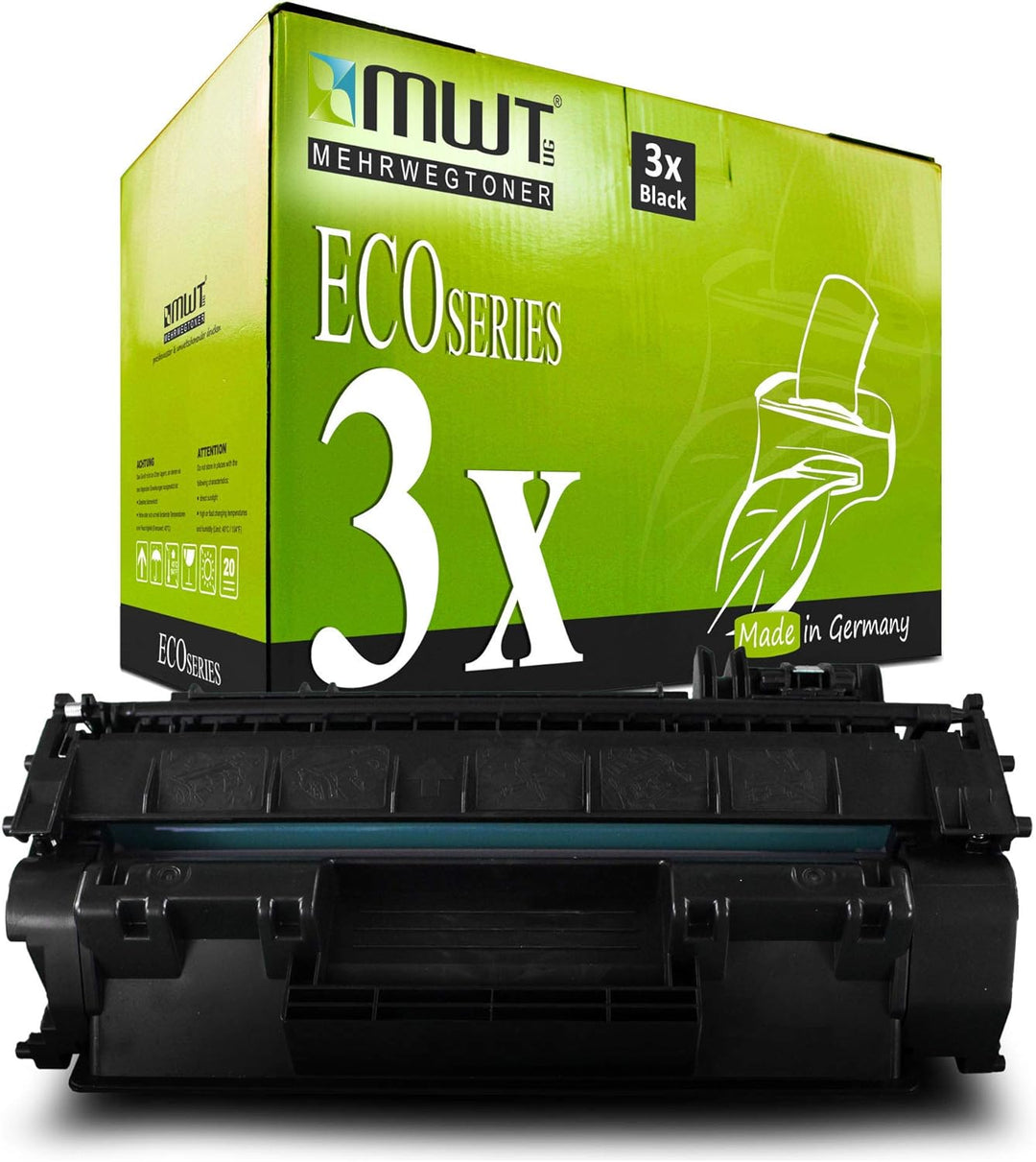 3X Kraft Office Supplies XXL Toner kompatibel für Canon I-Sensys MF 410 411 414 416 418 419 5840 588