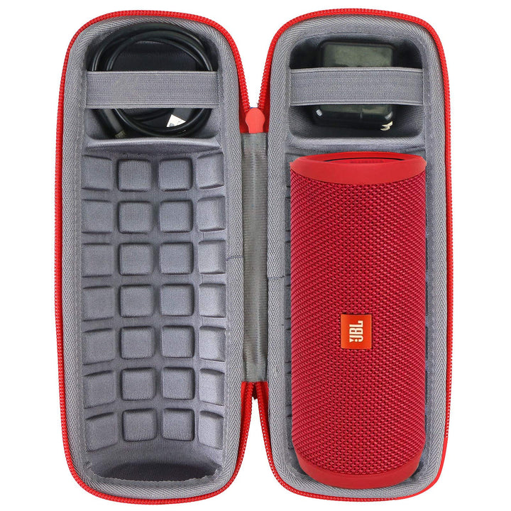 co2CREA Hart Reise Schutz Hülle Etui Tasche für JBL Flip 6/5 /4/3 /Essential Bluetooth Lautsprecher,