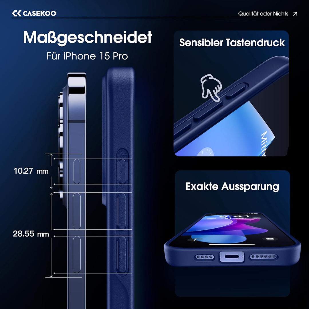 CASEKOO 2025 Neu Magic Stand für iPhone 13 Pro Max Hülle für MagSafe [Militärschutz] [Unsichtbarer S