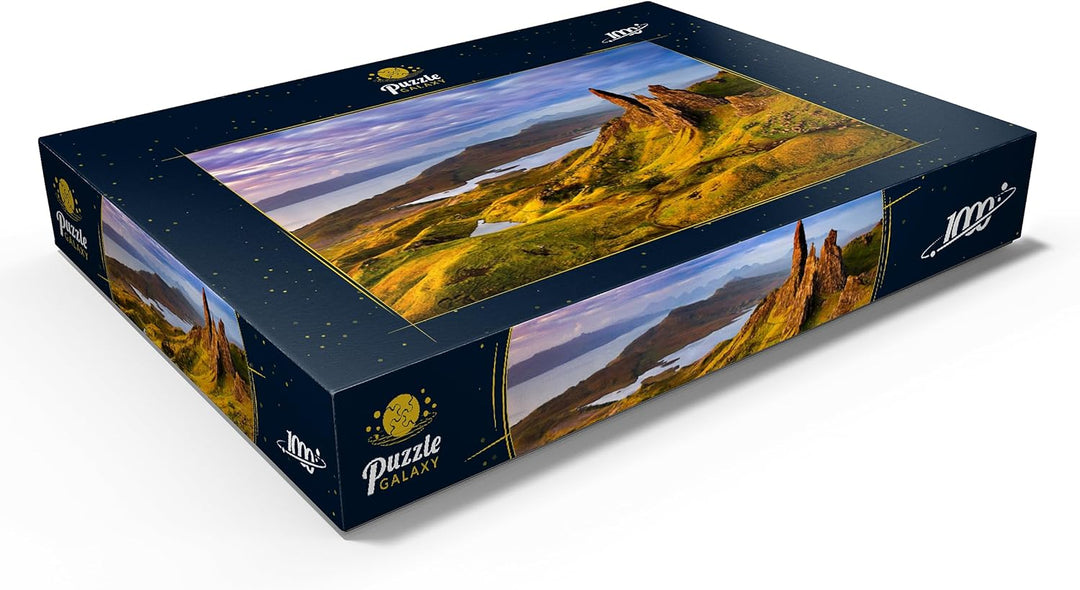 Old Man of Storr Sunrise, Isle of Skye, Schottland - Premium 1000 Teile Puzzle - MyPuzzle Sonderkoll