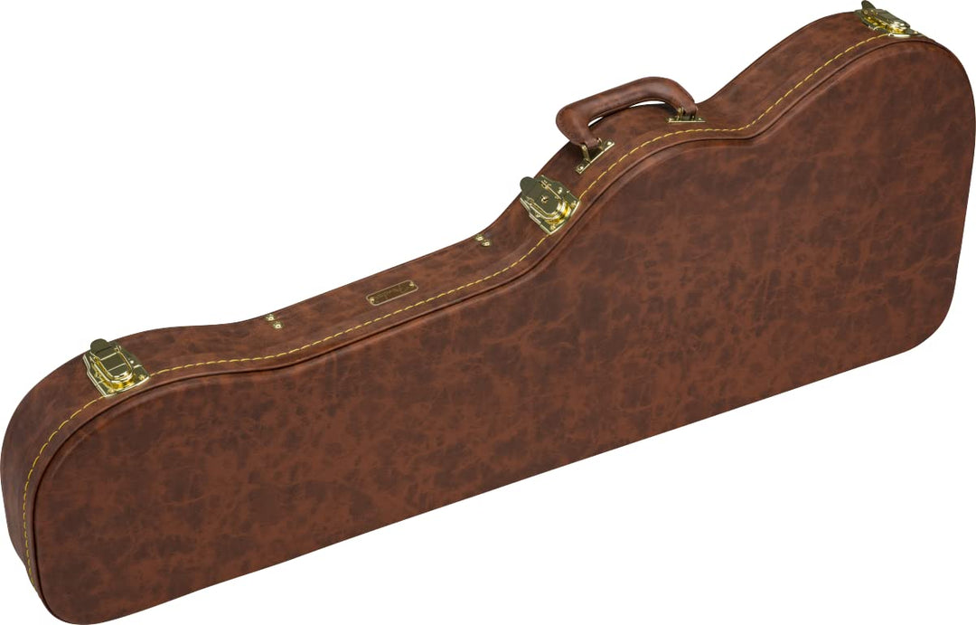 Fender Stratocaster/Telecaster Poodle Case Brown Braun Stratocaster / Telecaster Pudel aus Holz Einz