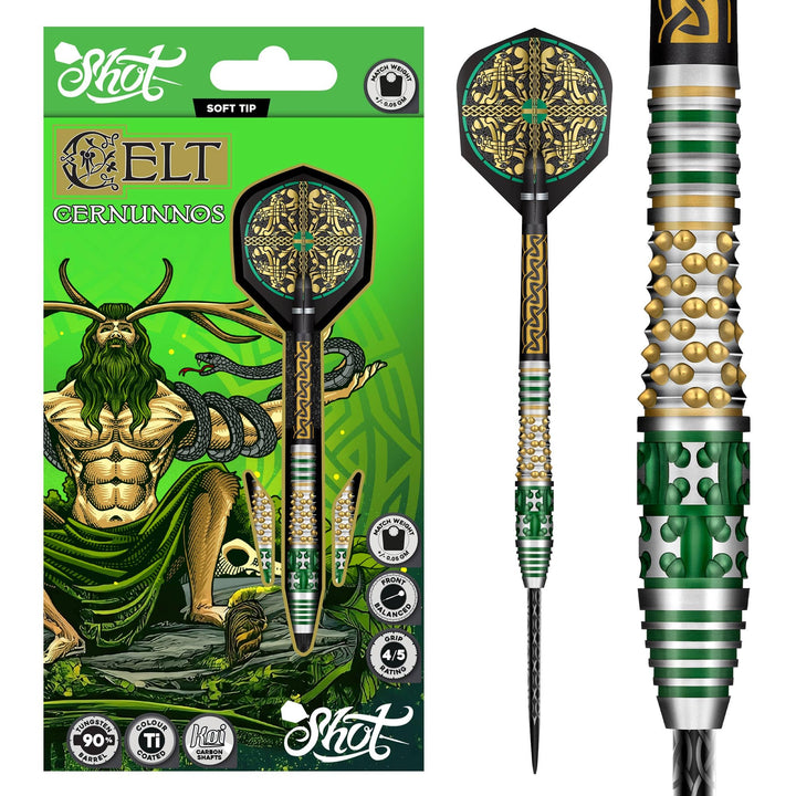 Shot Celt Cernunnos 90% - Steeldarts 25 Gramm