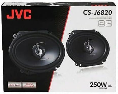 JVC CS-J6820 2-Wege-Koaxial-Lautsprechersystem, 250 W, 15,2 x 20,3 cm