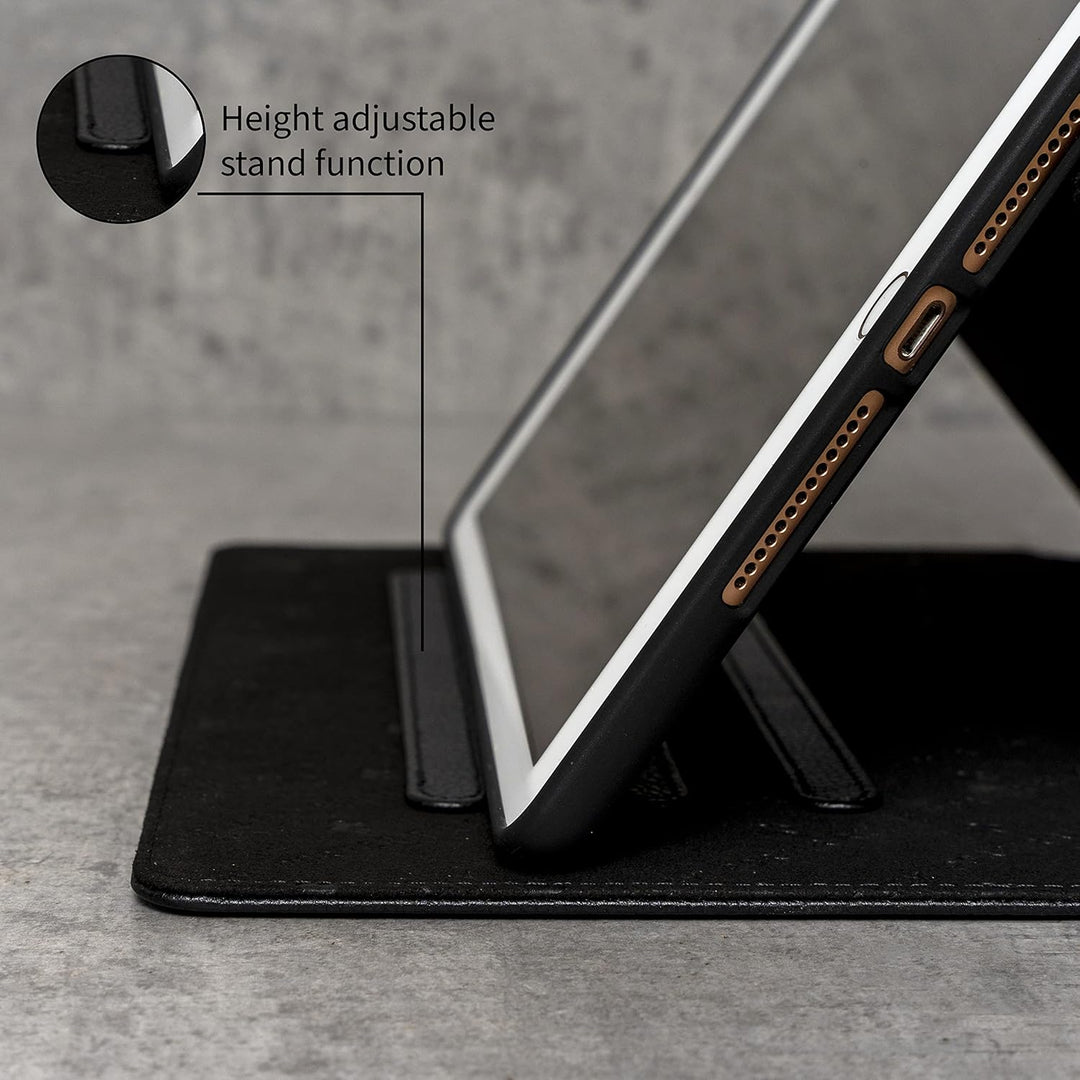 Porter Riley - Lederhülle für iPad 10. Generation (10.9") Ausgabe 2022. Premium Echtleder Standhülle