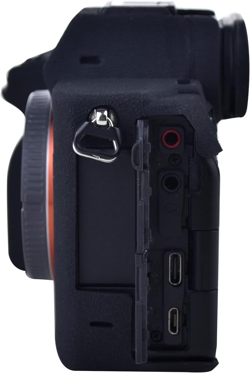 Rieibi Alpha 7 IV Digitalkamera Silikon Schutzhülle Sony A7 IV a7S III A1 Hülle Silikon Schutzhülle