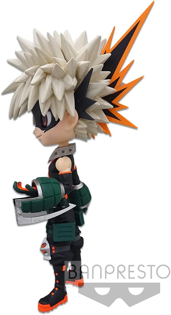 BANDAI Banpresto - Figurine My Hero Academia - Katsuki Bakugo Q Posket Ver A 14cm - 4983164172904 Me