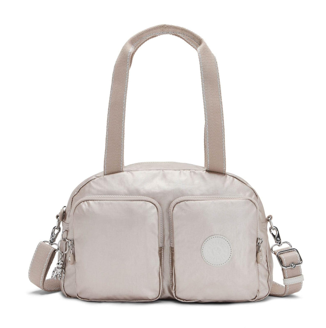 Kipling Damen Cool Defea Schultertaschen, Metallic Glow, Einheitsgrösse EU, Metallic Glow