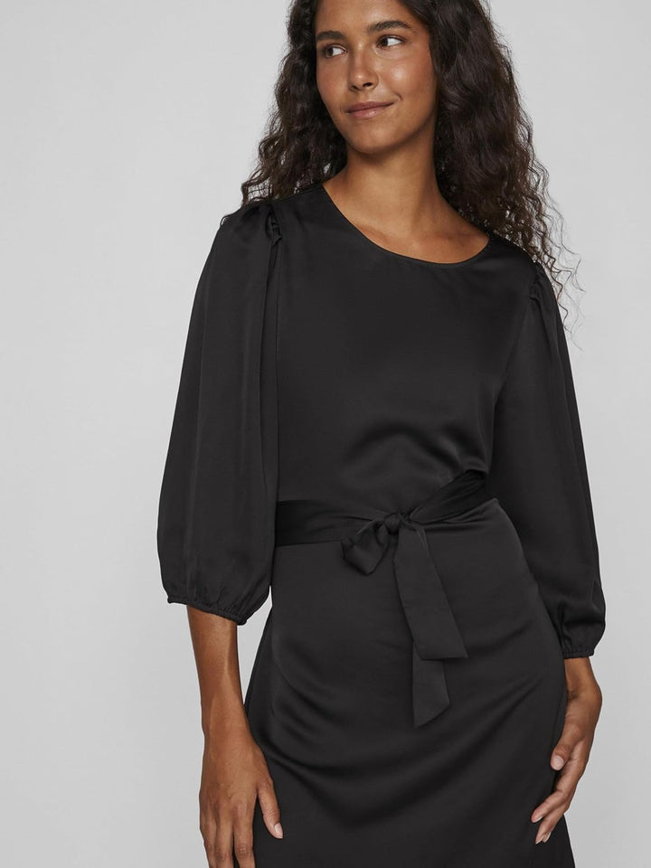 Vila Damen Abendkleid 34 Schwarz, 34 Schwarz