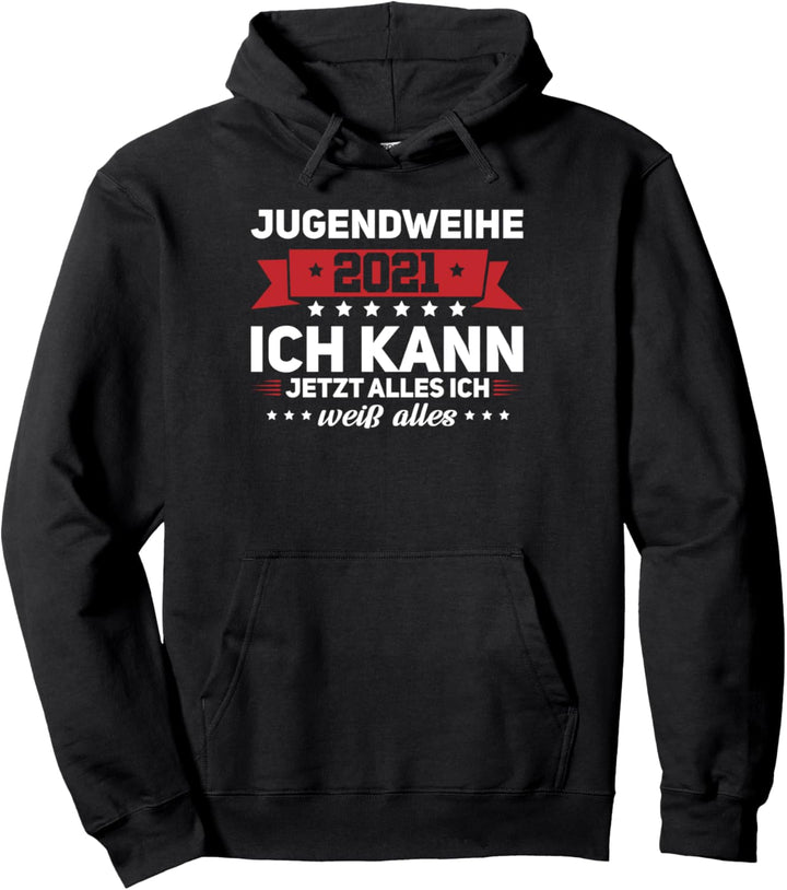 Jugendweihe 2021 Erwachsen Jugendliche Pullover Hoodie
