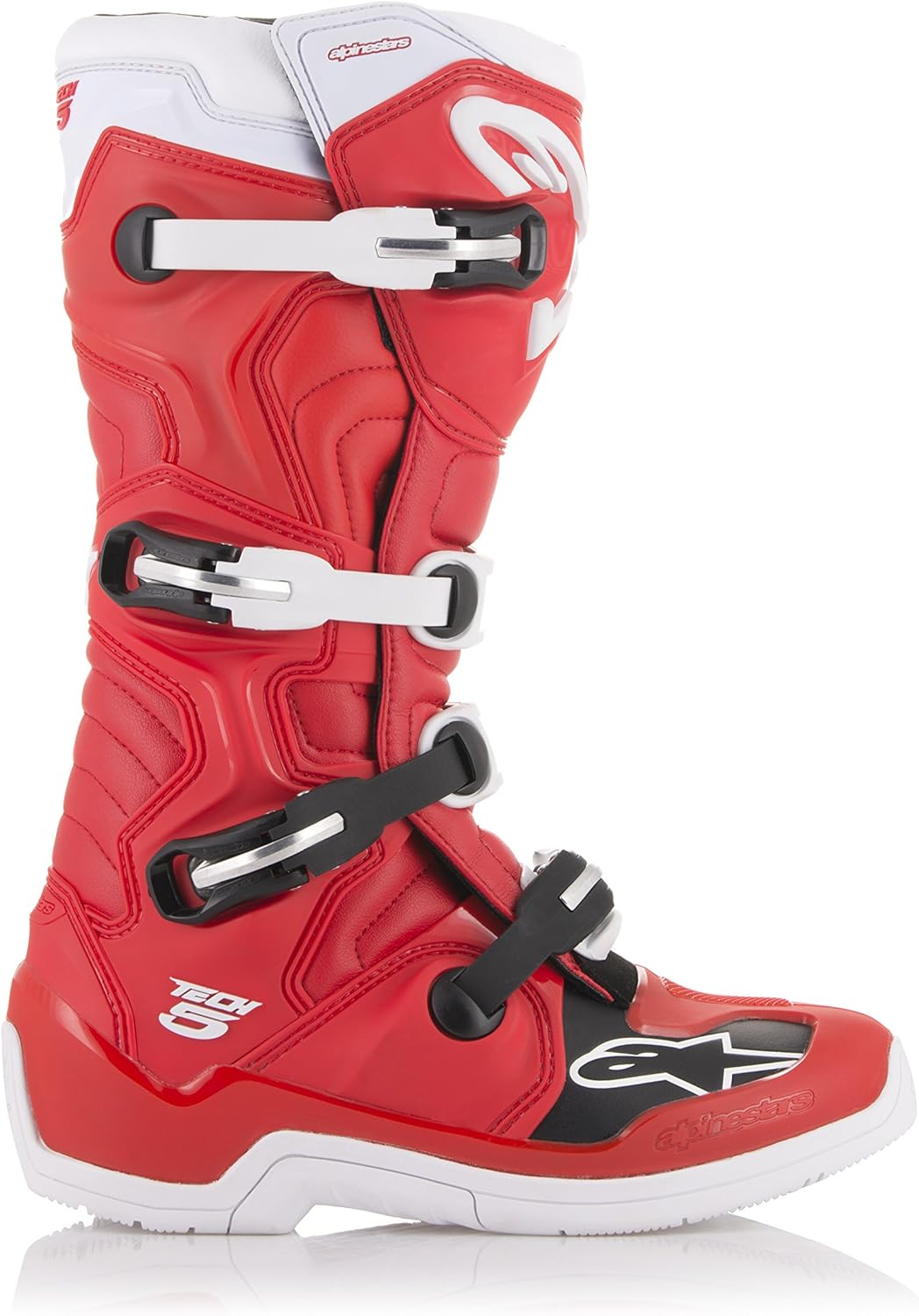 Alpinestars Herren 2015015-10-11 Tech 5 Stiefel, Schwarz, Grösse 45 44.5 EU Mehrfarbig Meereswellen