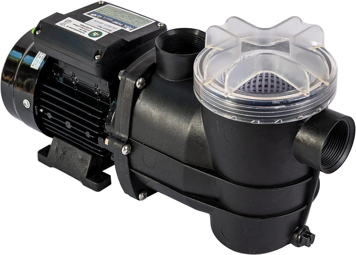 HST Sicherheitstechnik Profi Leis Poolpumpe 8 m3, 7980 Liter/Std, 250 W I Erweiterbare Filterpumpe m