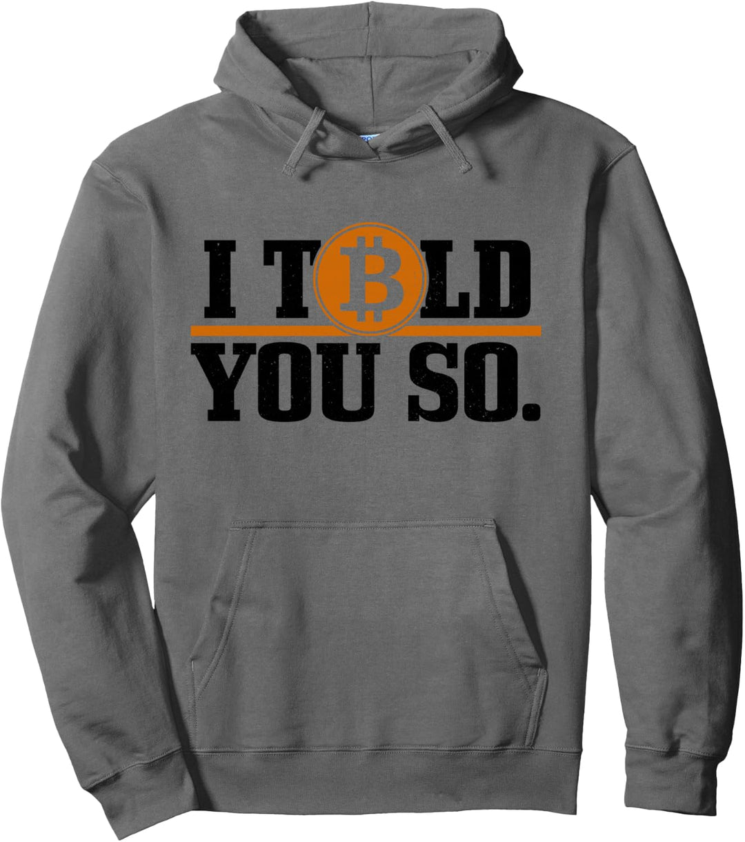 Bitcoin HODL Kryptowährung Investor Trader BTC Pullover Hoodie