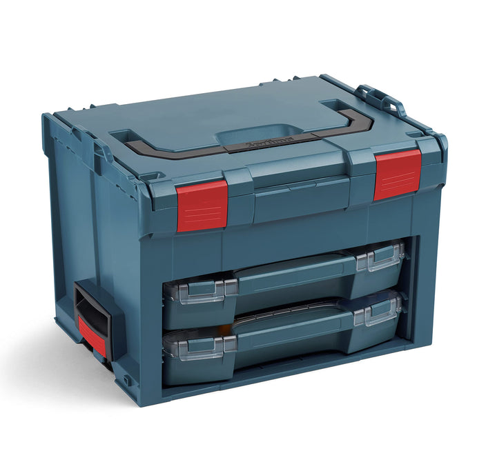 L-BOXX Sortimo LS-BOXX 306 professional blau Werkzeugkoffer Set ohne Logo | inklusiv 2x i-BOXX leer