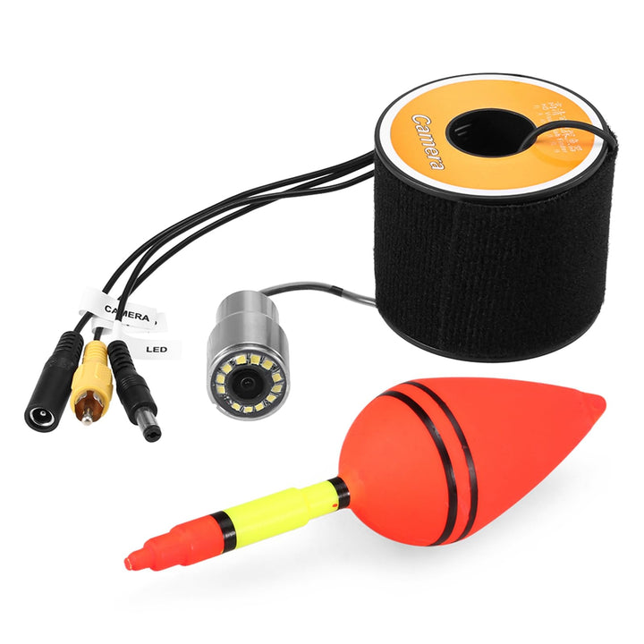 Unterwasser-Fischfinder-Kamera, 50 M Kabel, 1200 TVL Hohe Auflösung, Edelstahlgehäuse, Wasserdicht,